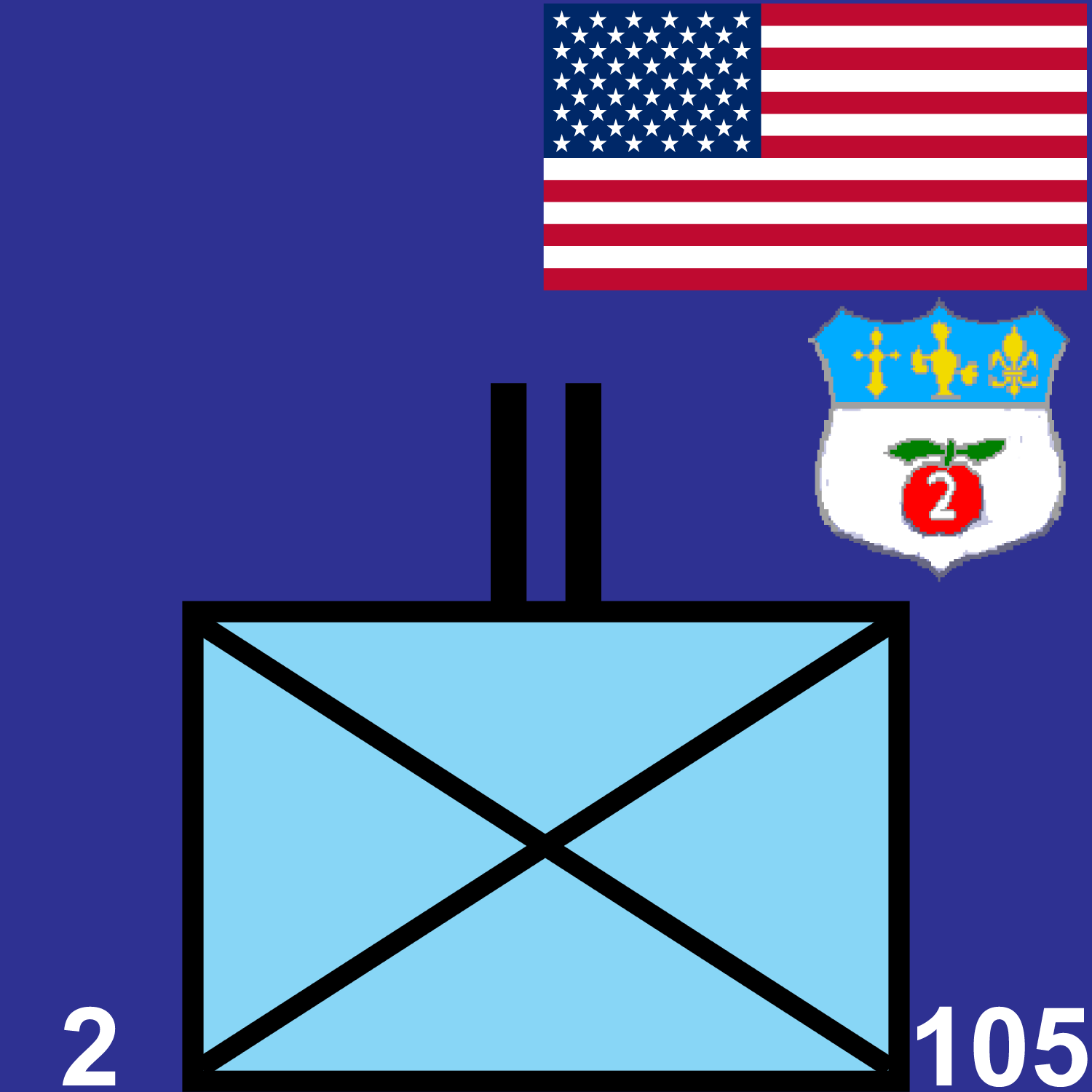 2d Battalion, 105th Infantry Regiment icon